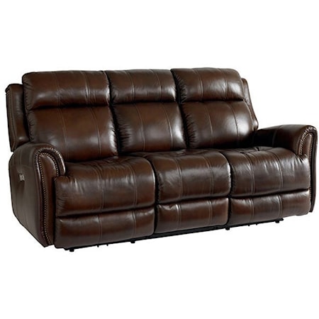 Power Reclining Sofa w/ Extended Footrest